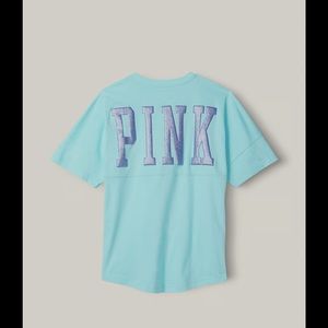 Victorias Secret PINK Oversized Varsity Tee